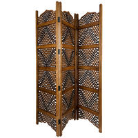 PARAVAN  in lemn  maro  - maro, Basics, lemn (150/180cm) - Ambia Home