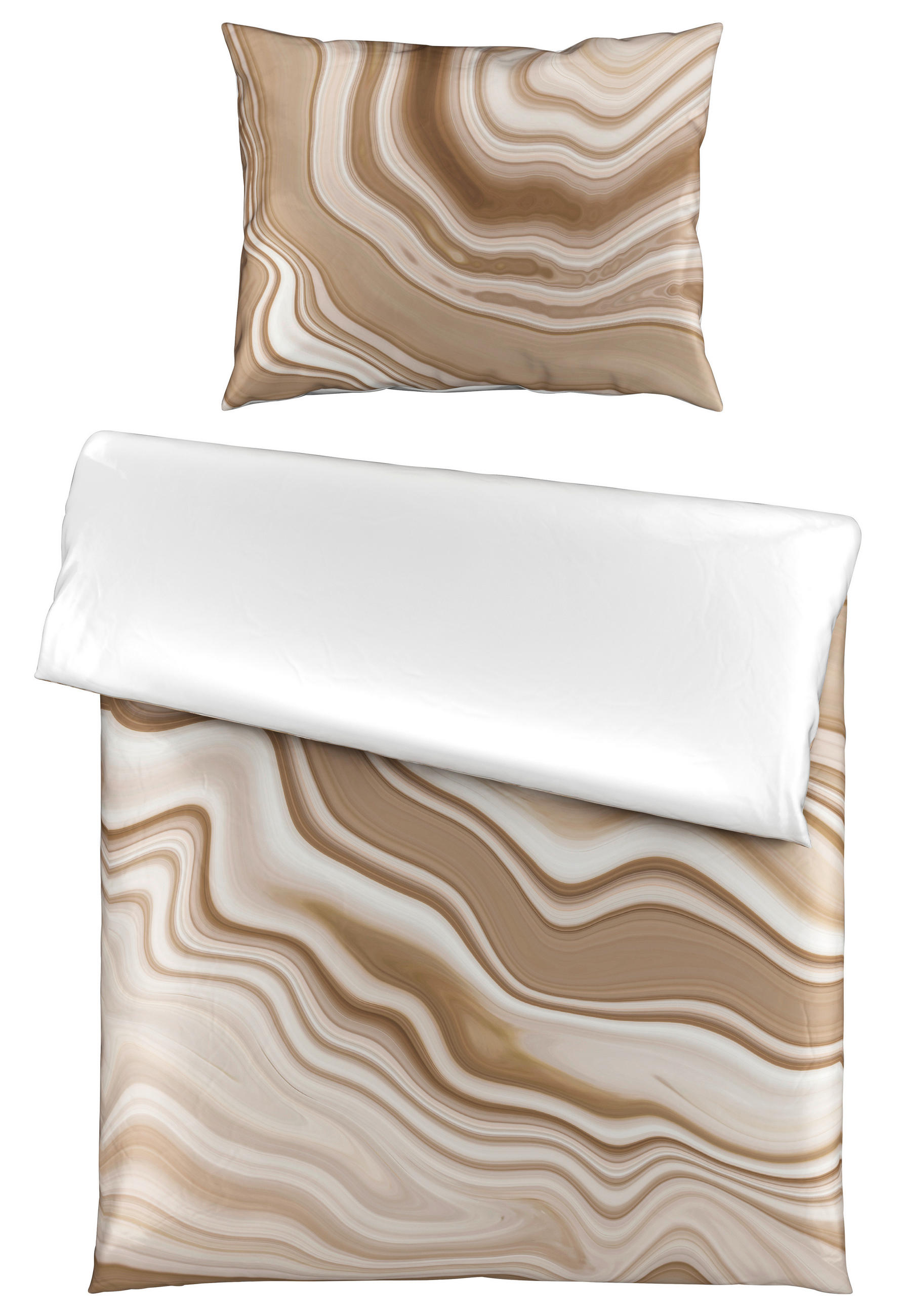 KÉTOLDALAS ÁGYNEMŰHUZAT 140/200 cm  - natúr, Konventionell, textil (140/200cm) - Esposa