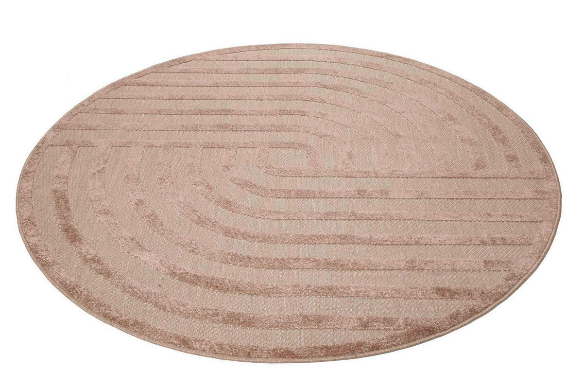 OUTDOORTEPPICH 120 cm Spirit Beige  - Beige, Design, Textil (120cm) - Esprit