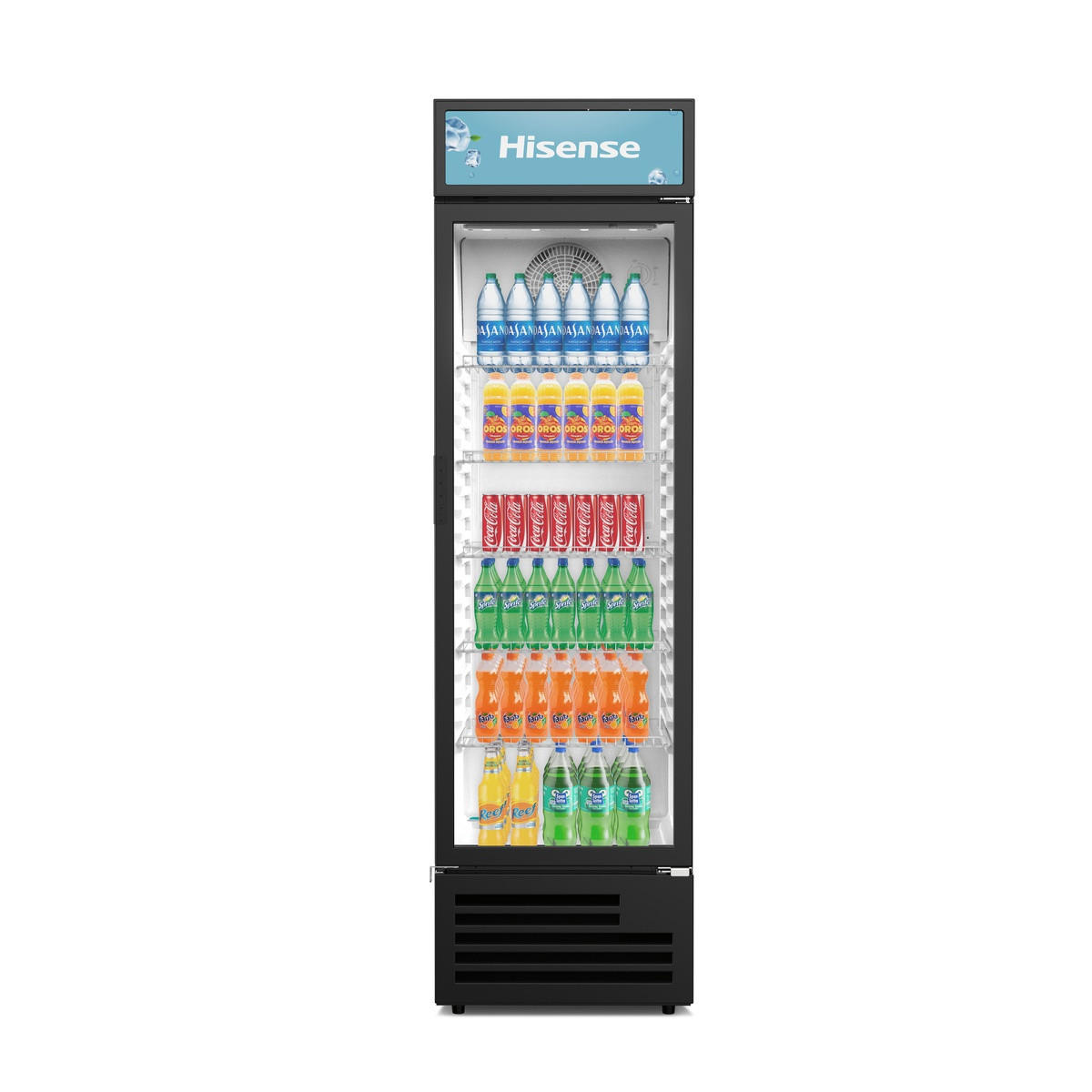 Hisense Getränkekühlschrank Schwarz 54x190.8x54.5 cm
