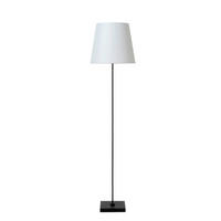 STEHLEUCHTE 35/35/150 cm    - Schwarz/Weiß, KONVENTIONELL, Metall (35/35/150cm) - Lucide