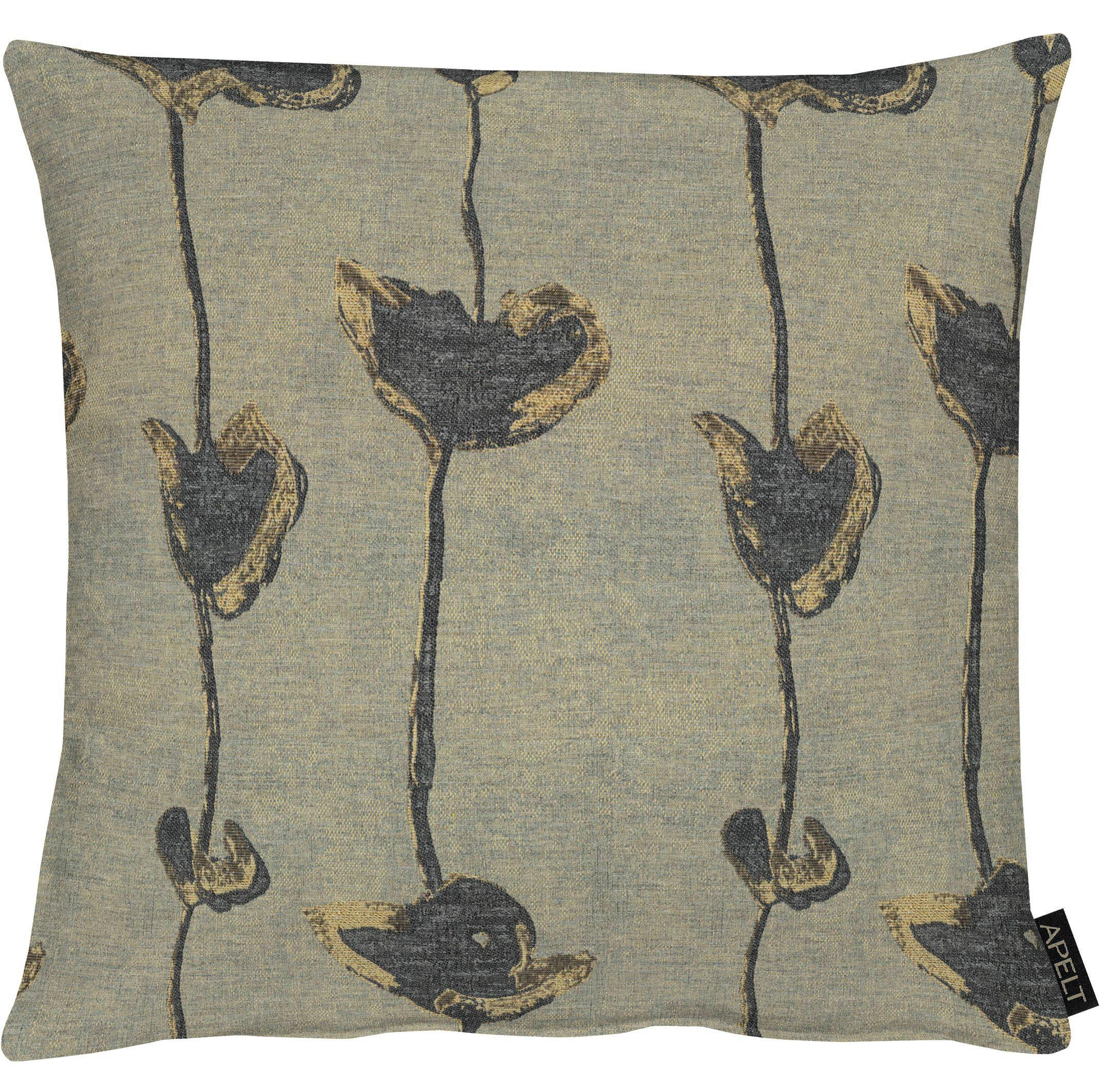 KISSENHÜLLE 46/46 cm  - Dunkelbraun/Beige, Trend, Textil (46/46cm) - Novel