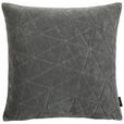 KISSENHÜLLE ANJA 48/48 cm - Grau, Textil (48/48cm) - Novel