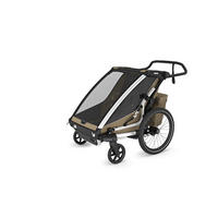 FAHRRADANHÄNGER   Chariot Cross2 dbl  - Hellbraun, Basics, Textil/Metall (88/34/73cm) - Thule