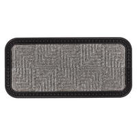 FUßMATTE 25/60 cm Border Star  - Grau, KONVENTIONELL, Textil (25/60cm) - Esposa