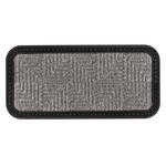 FUßMATTE 25/60 cm Border Star  - Grau, KONVENTIONELL, Textil (25/60cm) - Esposa