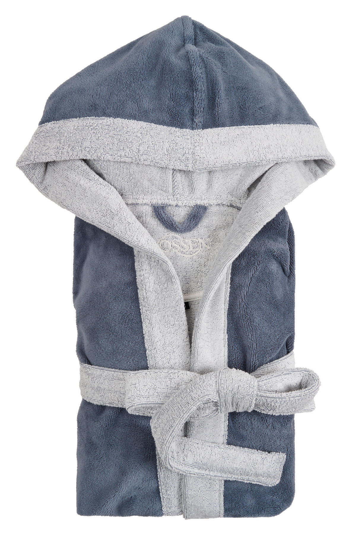 BADEMANTEL Poppy M Unisex  - Dunkelgrau, Konventionell, Textil (Mnull) - Vossen