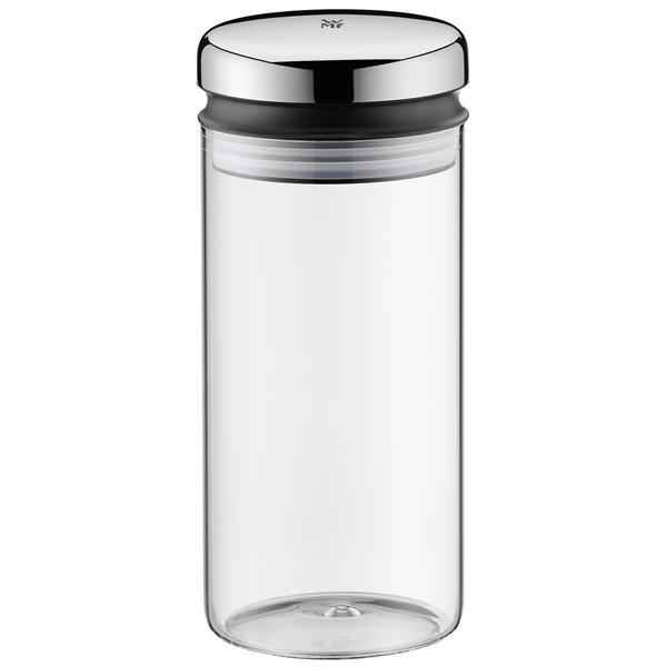 VORRATSGLAS 1 L  - Edelstahlfarben, Basics, Glas/Keramik (1l) - WMF