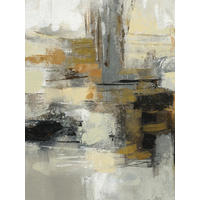 KEILRAHMENBILD Abstraktes 30/40 cm  - Multicolor, Basics, Holz/Papier (30/40cm)
