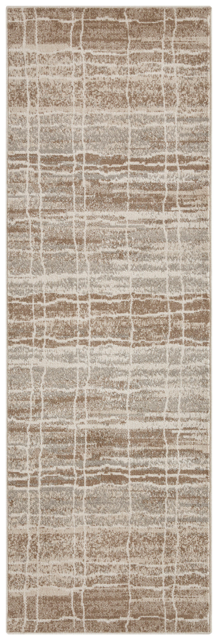 LÄUFER 80/200 cm Terrain  - Creme, Basics, Kunststoff/Textil (80/200cm)