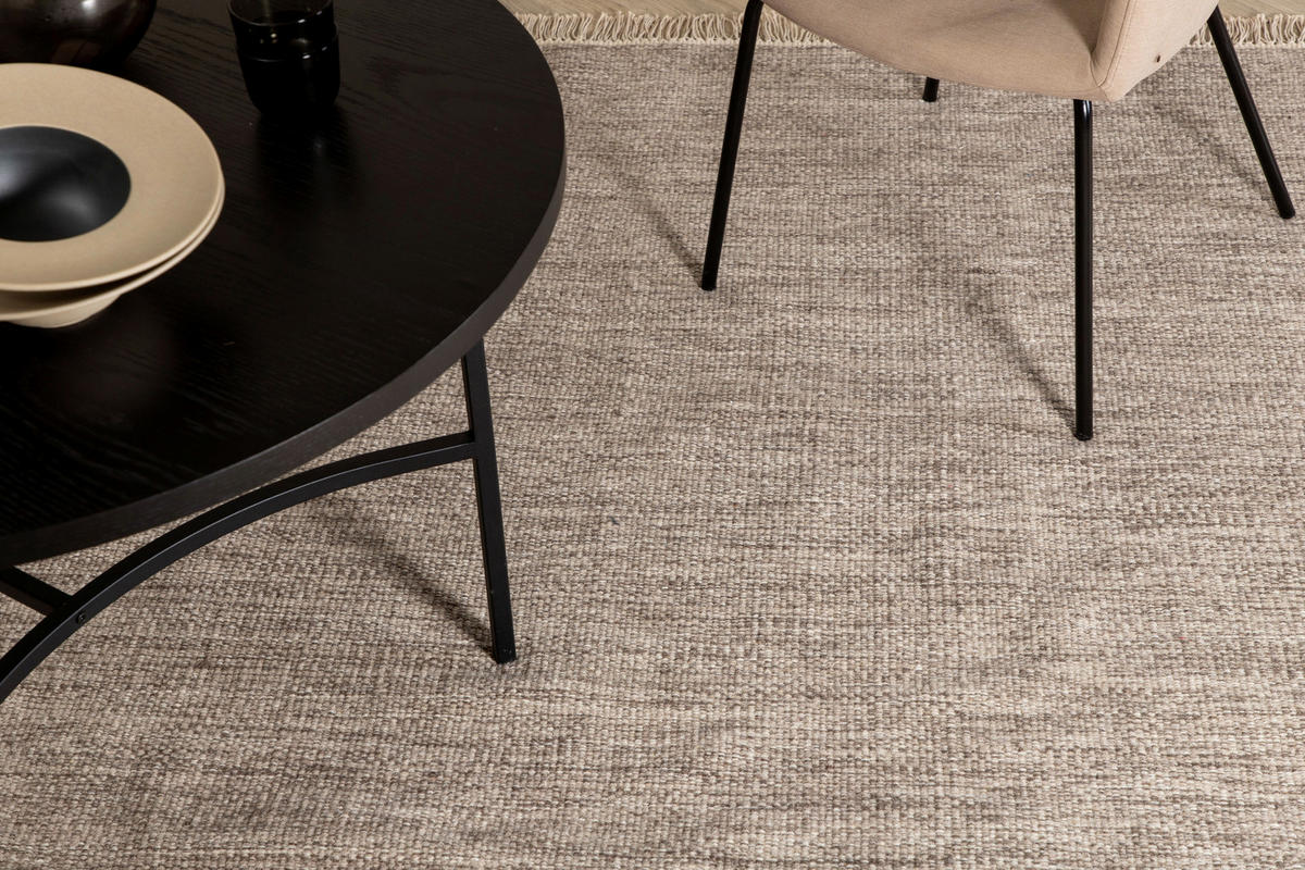 FLACHWEBETEPPICH 160/230 cm Beige  - Beige, LIFESTYLE, Textil (160/230cm) - P & B