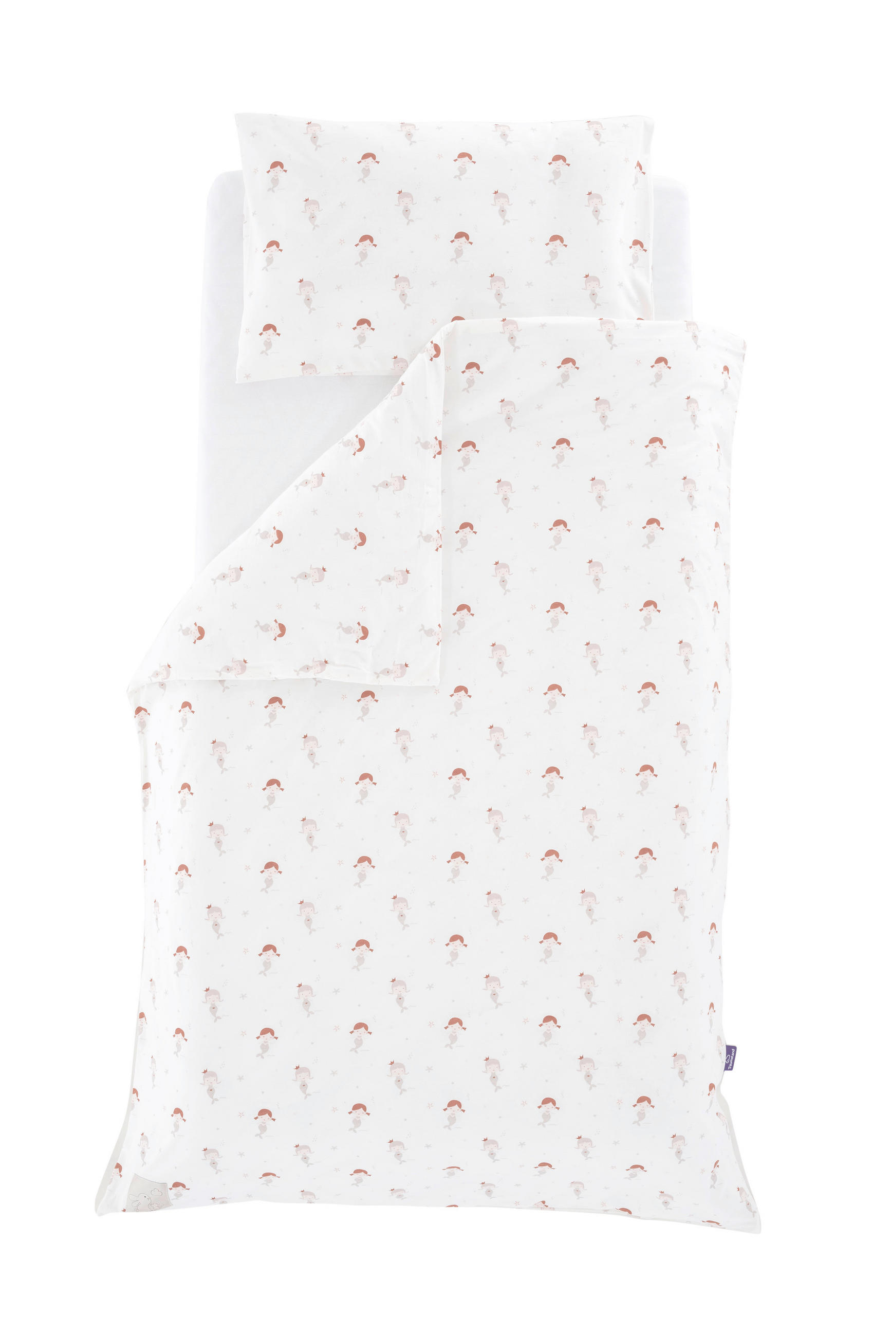 KINDERBETTWÄSCHE Mermaid Jersey 100/135 cm  - Basics, Textil (100/135cm) - Träumeland