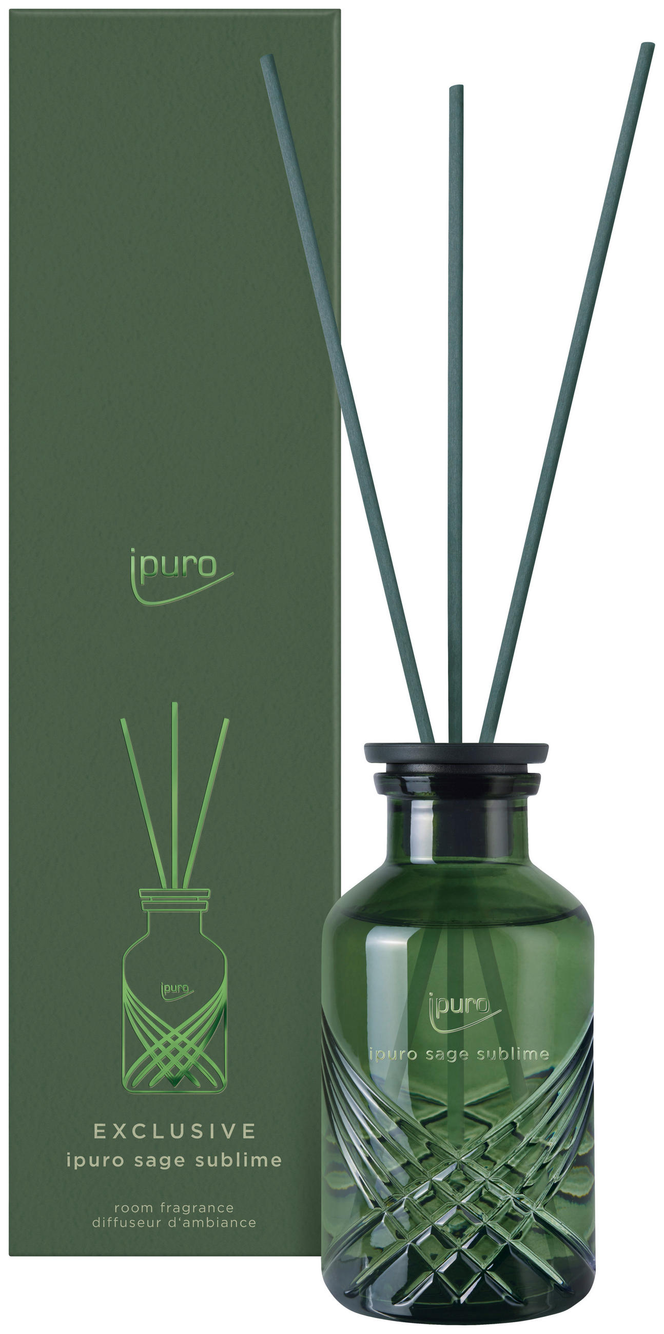 DIFFUSER 240 ml   - Grün, Basics (240ml) - Ipuro