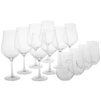 GLÄSERSET Johann Lafer  12-teilig  - Transparent, KONVENTIONELL, Glas - Johann Lafer