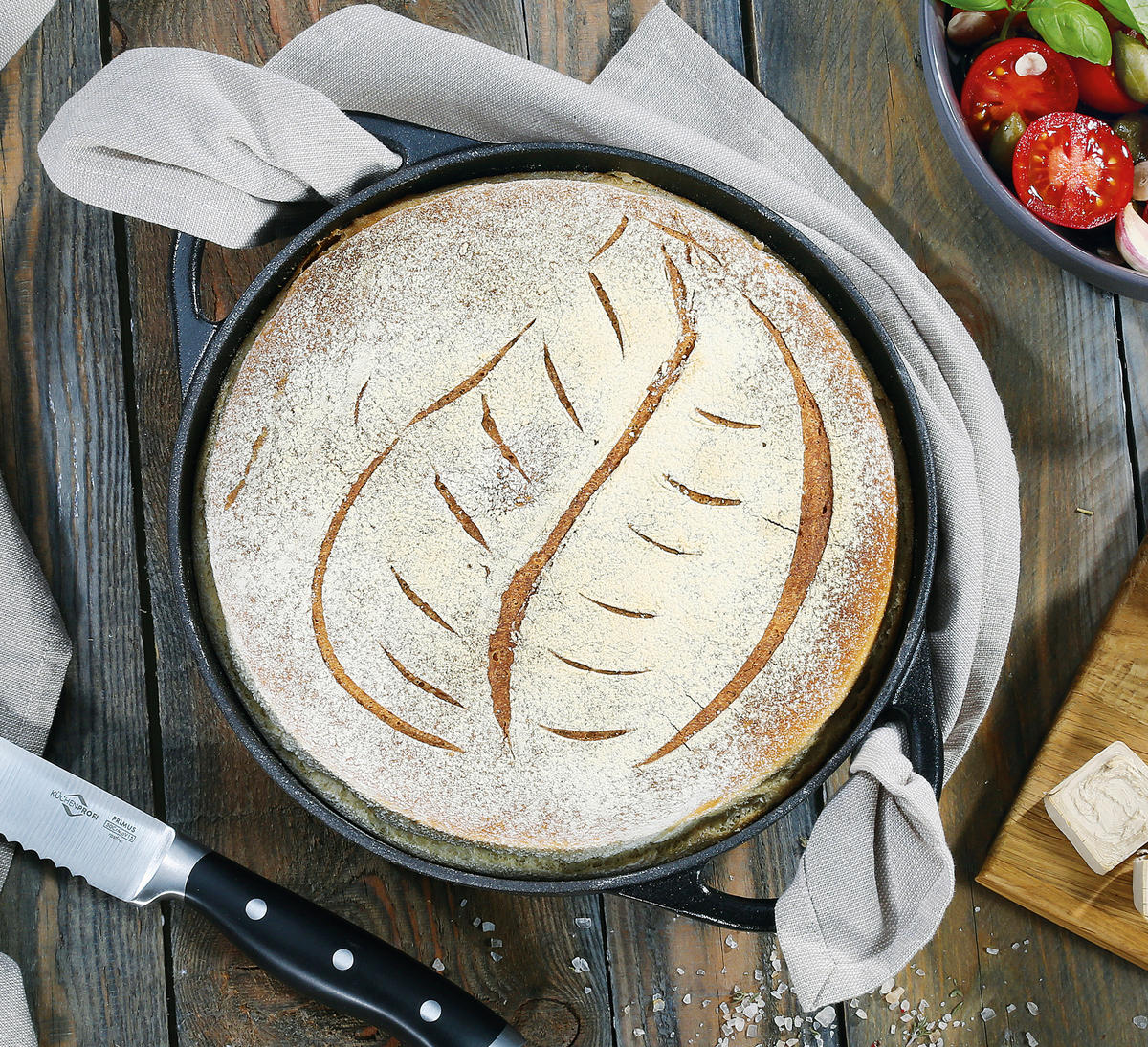BRATENTOPF PROVENCE 4.2 L  - Basics, Metall (24/11,5cm) - KÜCHENPROFI