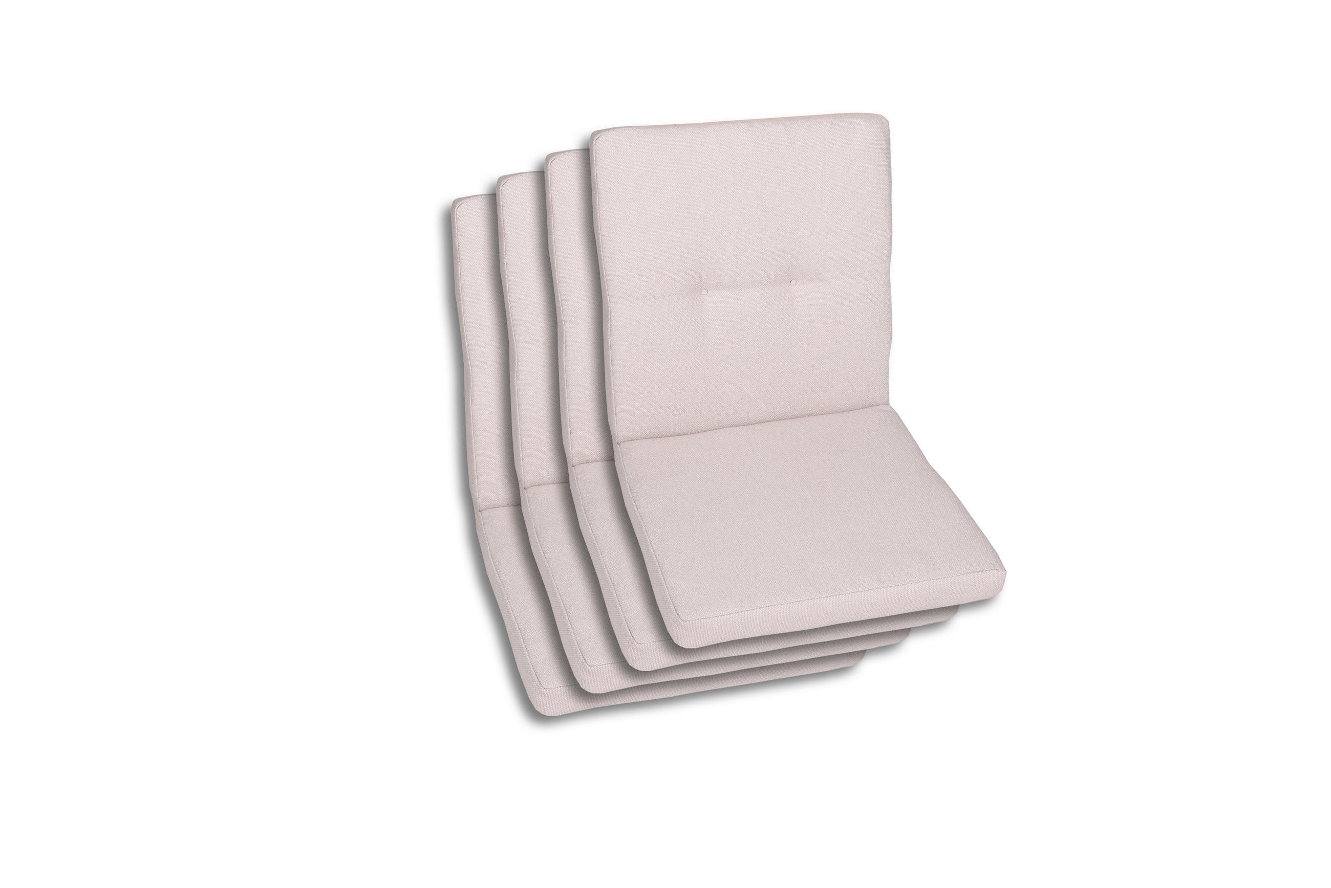 SESSELAUFLAGENSET Uni  - Naturfarben, Basics, Textil (50/7/100cm)