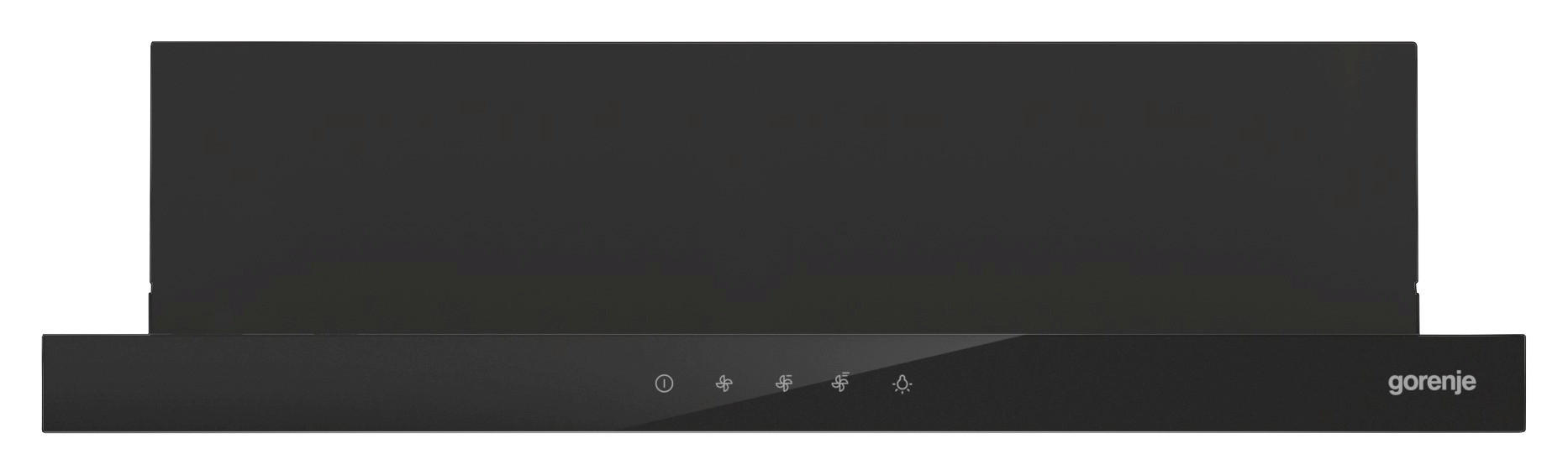 DUNSTABZUGSHAUBE TH 64E4BG  - Schwarz, Basics, Kunststoff/Metall (60/17/30,6cm) - Gorenje