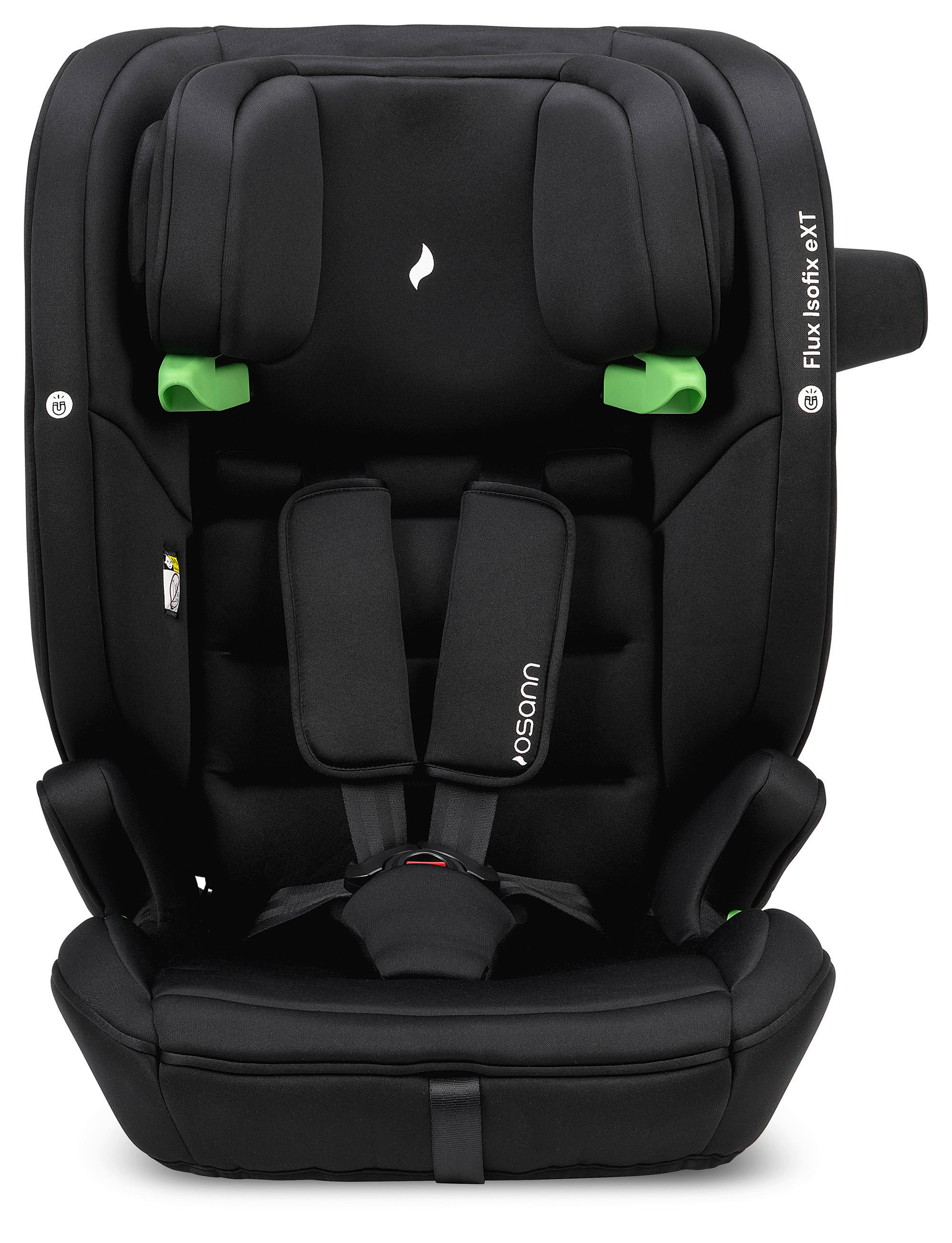 KINDERAUTOSITZ Flux Isofix eXT  - Schwarz, Basics, Textil (47/44/61,5cm) - Osann
