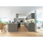 EINBAUKÜCHE   - Basics, Holzwerkstoff - Novel