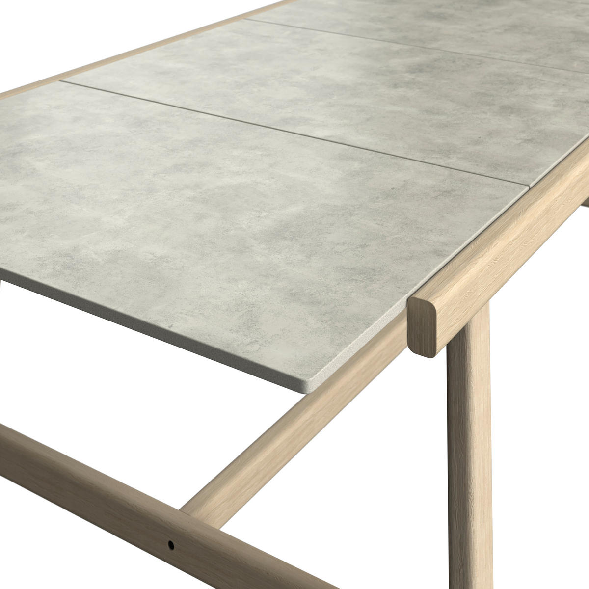 GARTENTISCH 240/102/74 cm Holz, Kunststoff rechteckig  - Hellgrau/Naturfarben, ROMANTIK / LANDHAUS, Holz/Kunststoff (240/102/74cm) - Dieter Knoll