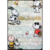 OLJNA SLIKA  70/100 cm   - črna/bela, Trend, umetna masa/tekstil (70/100cm) - Monee