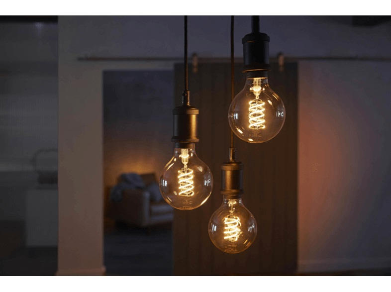 LED-LEUCHTMITTEL White Filament Bulb E27  - Transparent, Basics, Glas (9,5/15/9,5cm) - Philips HUE