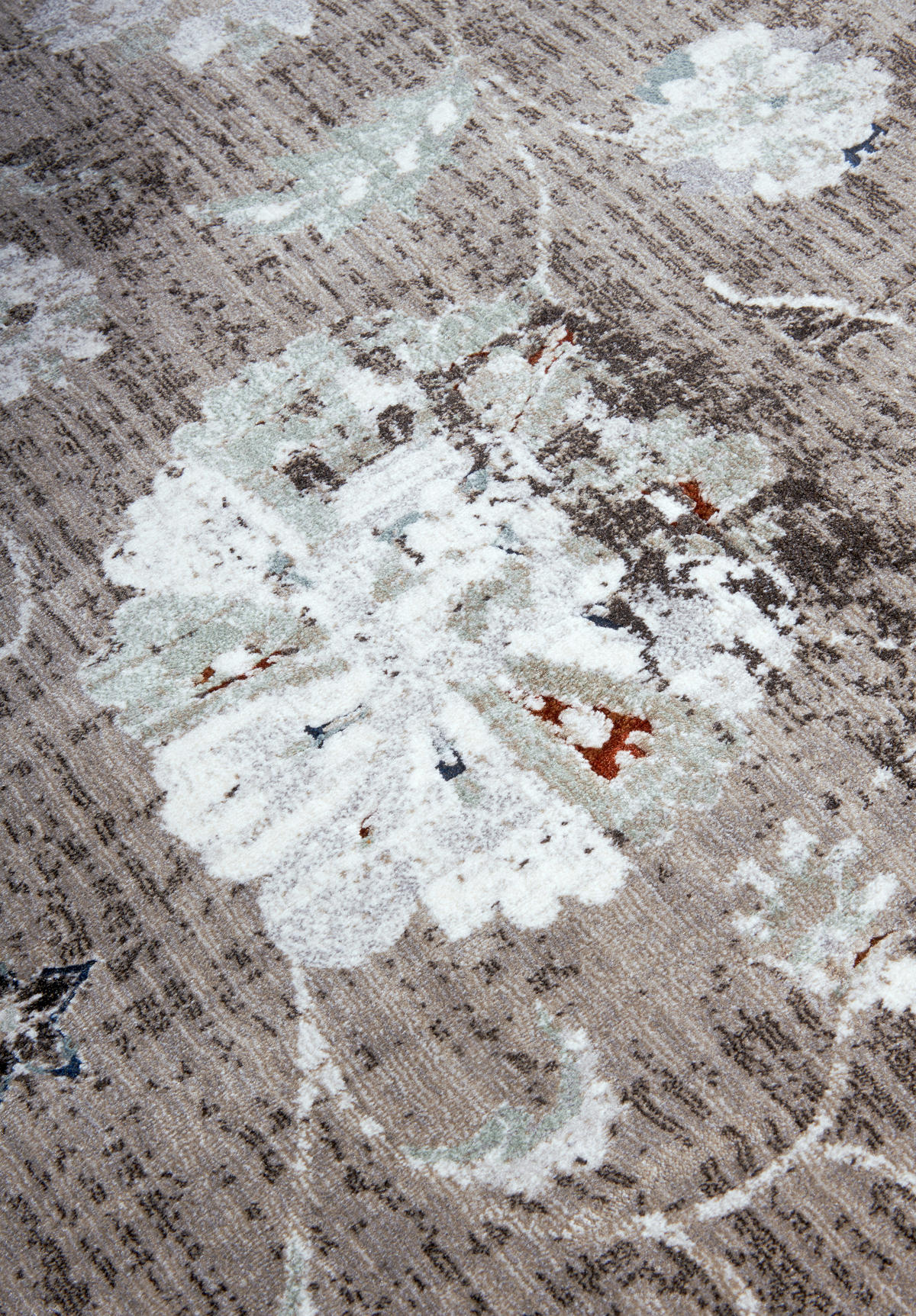 VINTAGE-TEPPICH 155/235 cm V&B 106069 Braun, Weiß  - Braun/Weiß, Design, Kunststoff/Textil (155/235cm) - Villeroy & Boch