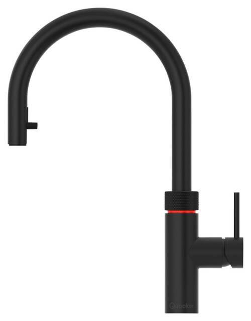 KÜCHENARMATUR 3XBLK  - Schwarz, Basics, Metall (24,3/41,1cm) - Quooker