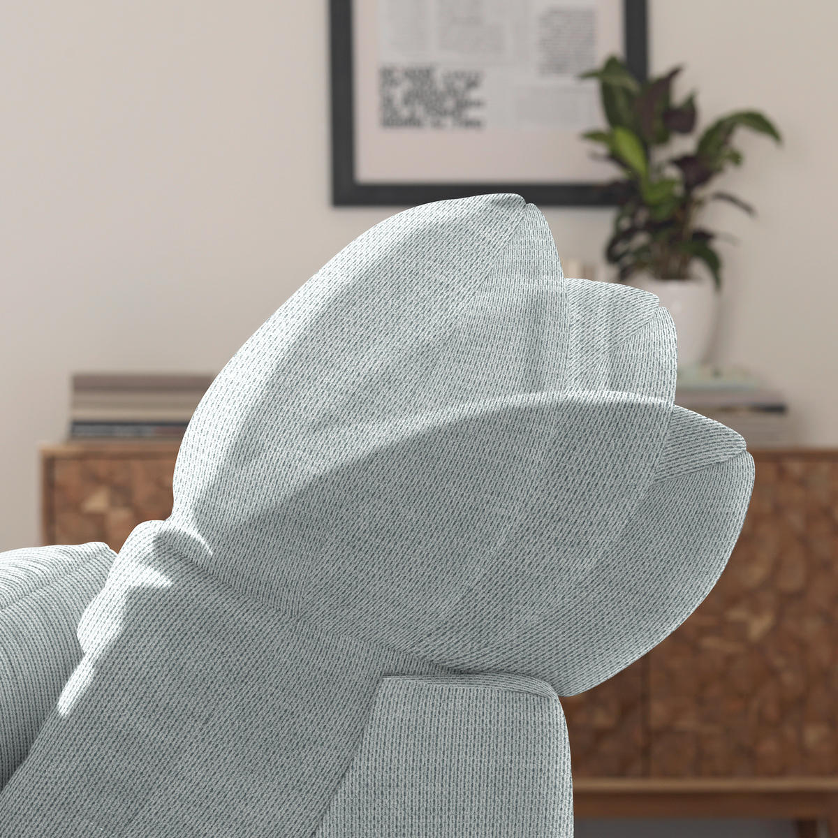 ECKSOFA  in Mikrofaser Platinfarben  180/265 cm  - Platinfarben/Chromfarben, Design, Textil/Metall (180/265cm) - Carryhome