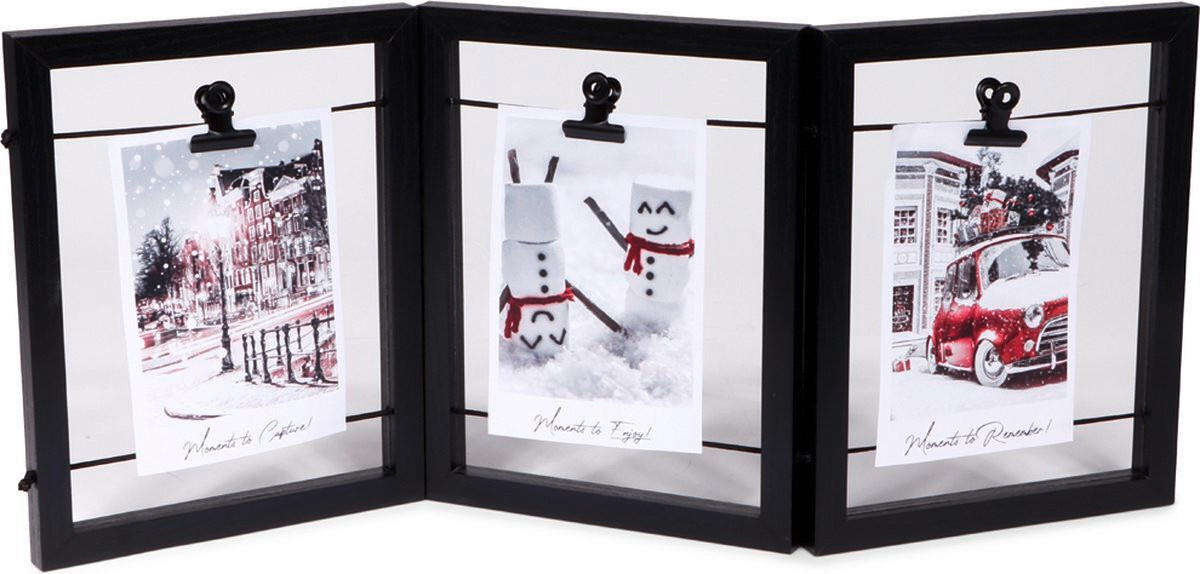 VRVICA ZA OBEŠANJE FOTOGRAFIJ       23,5/54/1,5 cm   - črna, Basics, les (23,5/54/1,5cm)