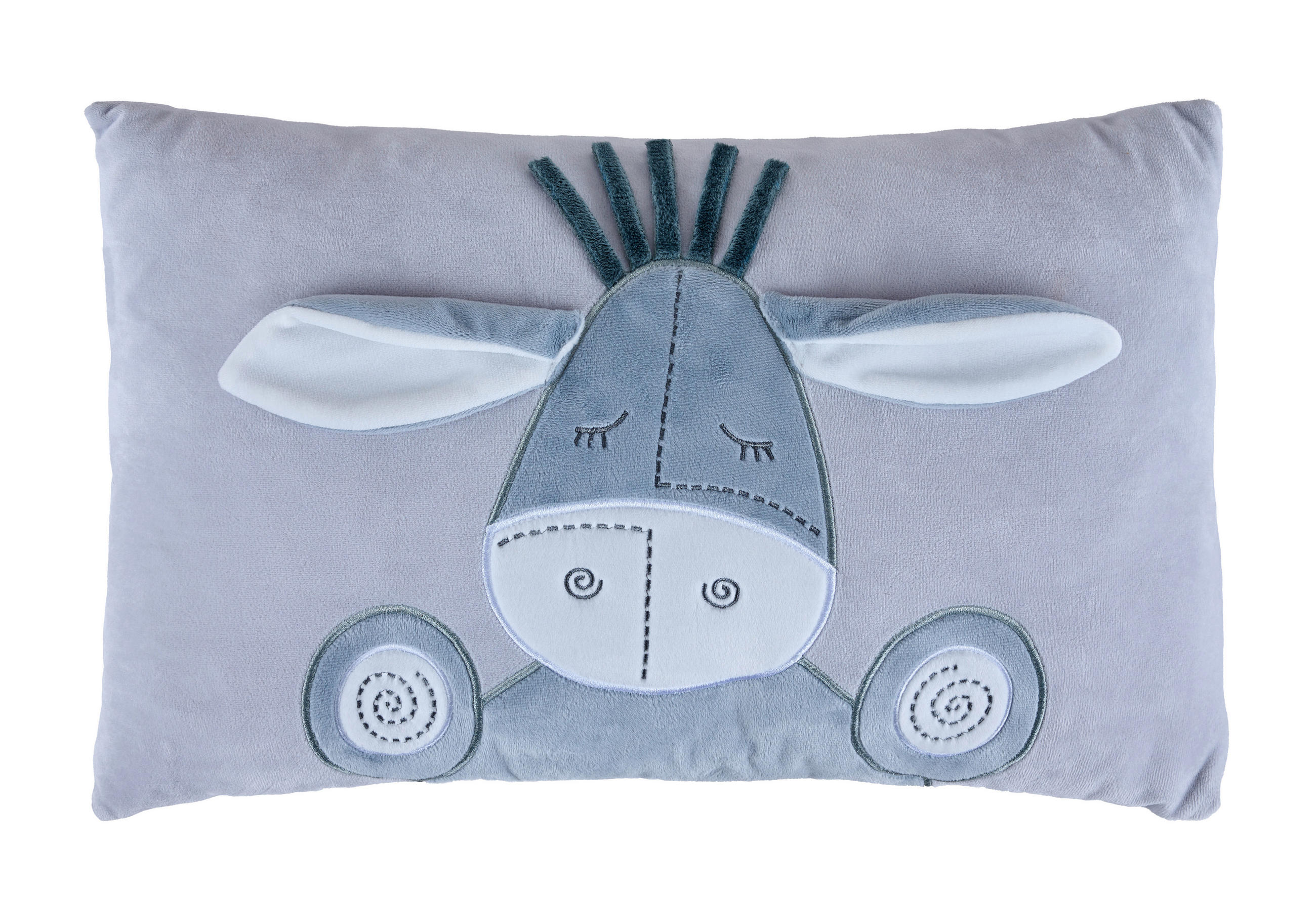 BABYKISSEN 30/50 cm  - Hellgrau/Grau, Basics, Textil (30/50cm) - Patinio