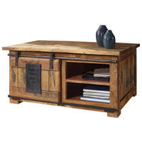 COUCHTISCH Mangoholz massiv 110/70/45 cm rechteckig Braun  - Braun, KONVENTIONELL, Holz (110/70/45cm) - Livetastic