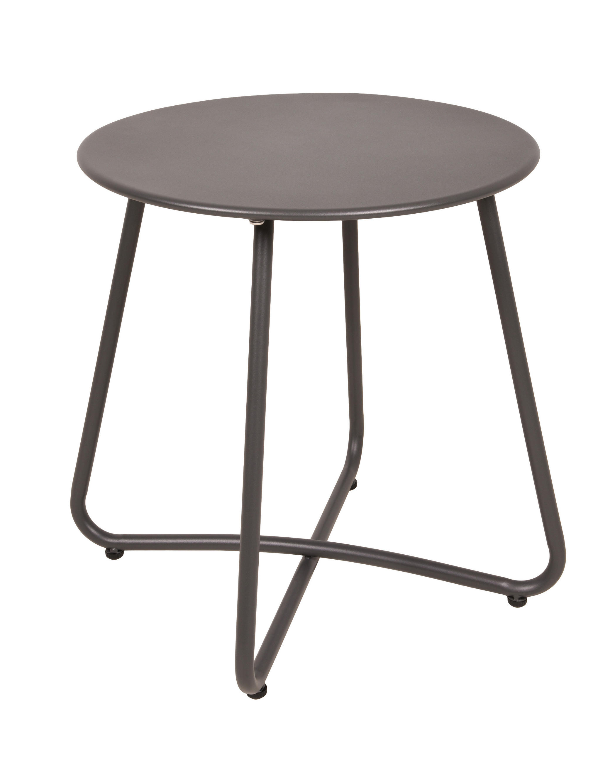 GARTENBEISTELLTISCH 40/44/40 cm Metall, Kunststoff  - Anthrazit/Schwarz, MODERN, Kunststoff/Metall (40/44/40cm) - Gardenson