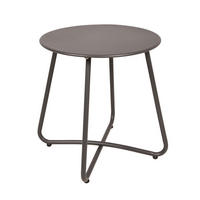 GARTENBEISTELLTISCH 40/44/40 cm Metall, Kunststoff  - Anthrazit/Schwarz, MODERN, Kunststoff/Metall (40/44/40cm) - Gardenson