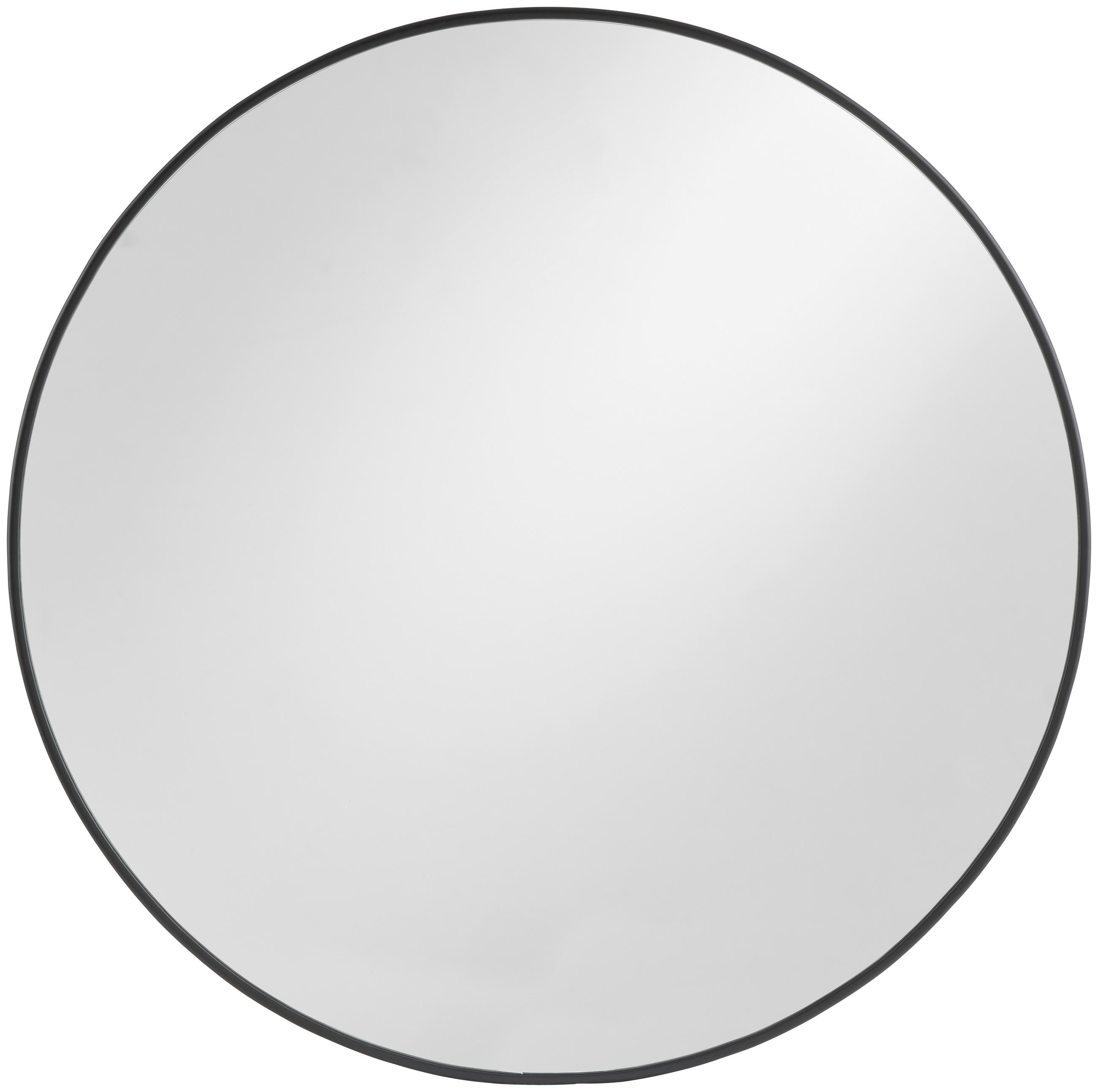 Spiegel Round Ii Schwarz Ø 45 Cm