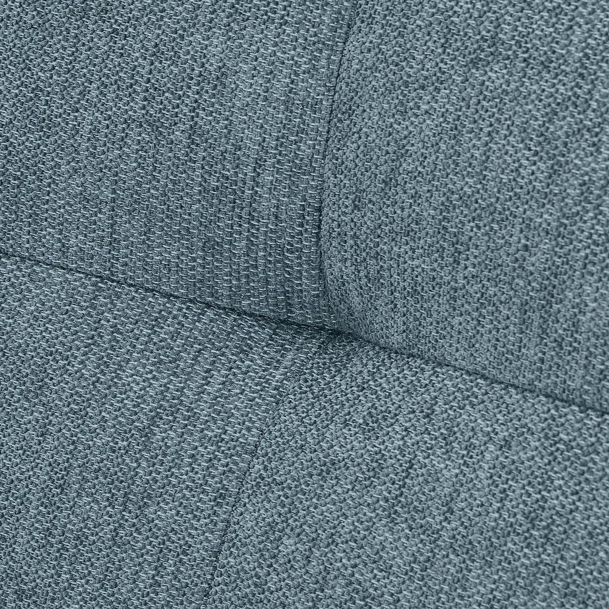 ECKSOFA in Flachgewebe Petrol  - Petrol/Schwarz, Konventionell, Kunststoff/Textil (189/292cm) - Carryhome