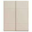 SCHWEBETÜRENSCHRANK  in Champagner  - Champagner, KONVENTIONELL, Holzwerkstoff/Metall (201/223/68cm) - Novel