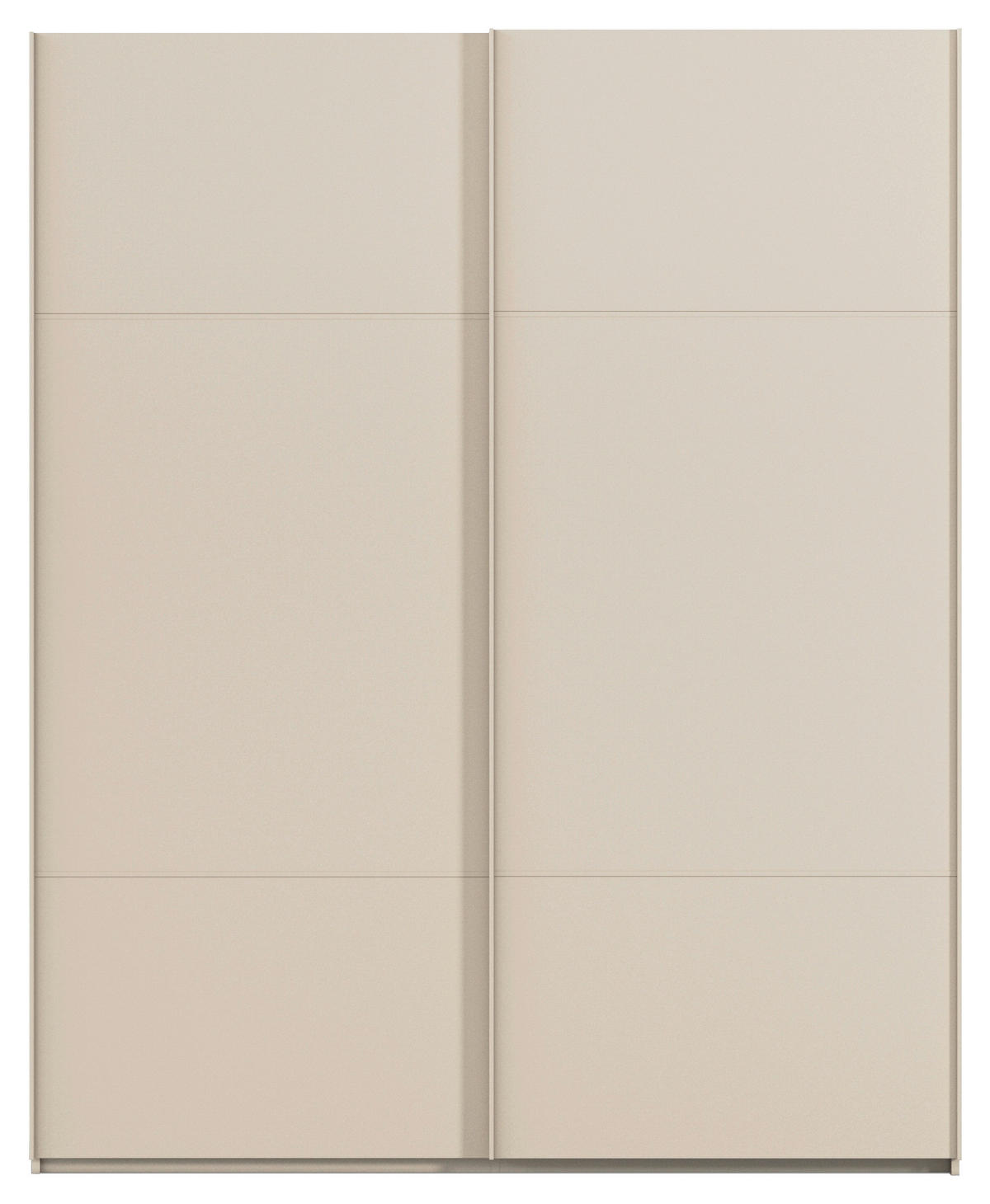 SCHWEBETÜRENSCHRANK in Champagner  - Champagner, Konventionell, Holzwerkstoff/Metall (201/223/68cm) - Novel