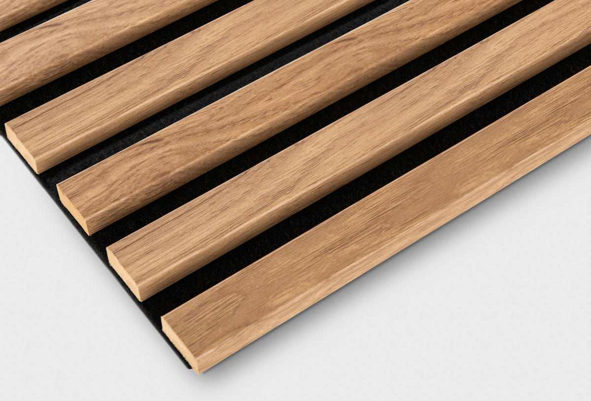 AKUSTIČNI PANEL  bež  - bež, Basics, drvni materijal (30/260cm)