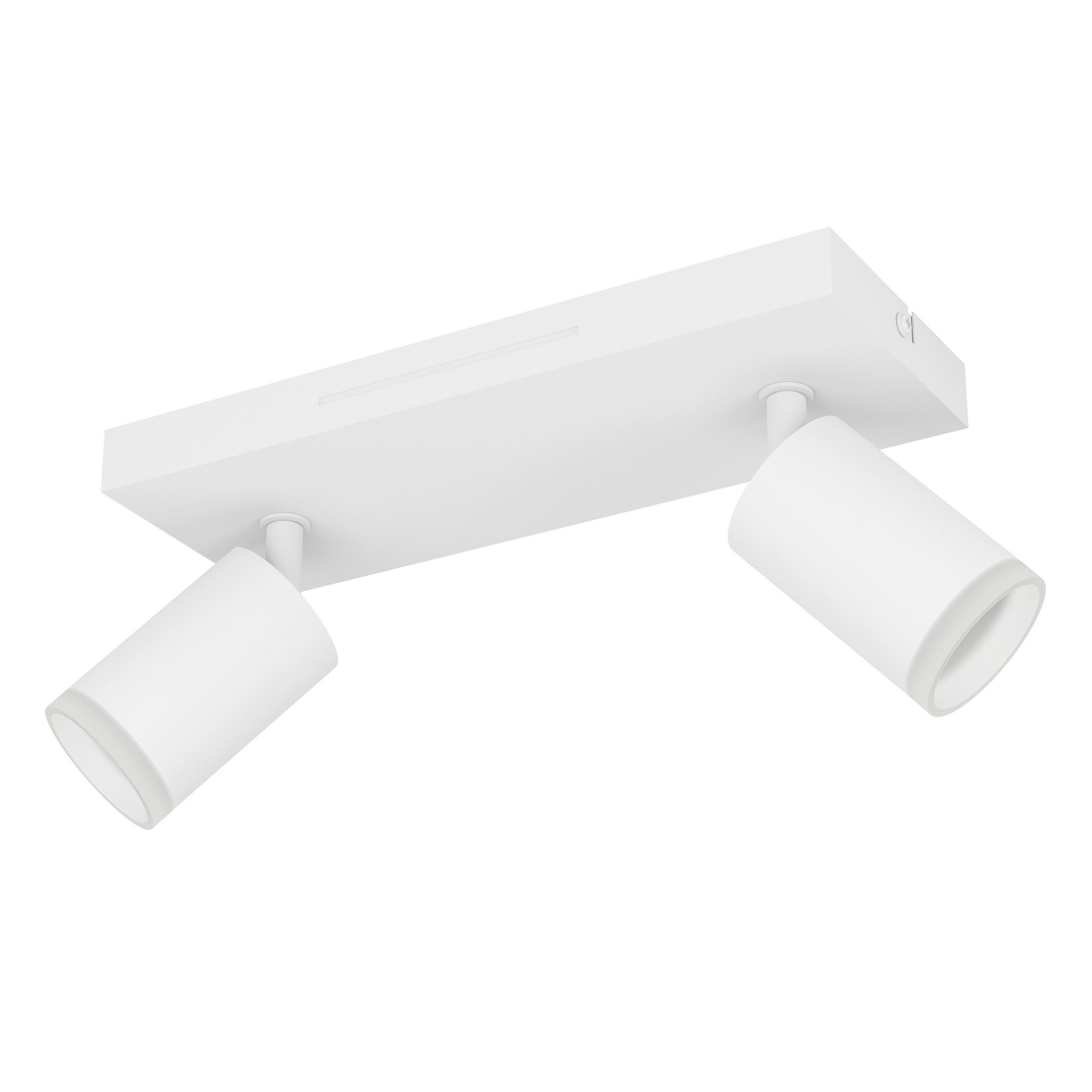 LED-DECKENSTRAHLER Melitello-Z 25,0/10,5/8,0 cm   - Weiß, MODERN, Metall (25,0/10,5/8,0cm) - Eglo