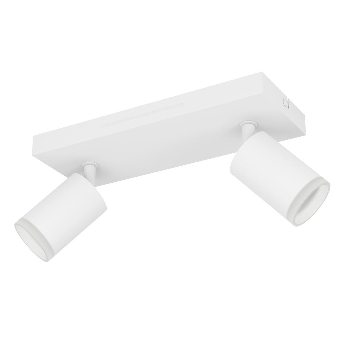 LED-DECKENSTRAHLER Melitello-Z 25,0/10,5/8,0 cm   - Weiß, MODERN, Metall (25,0/10,5/8,0cm) - Eglo
