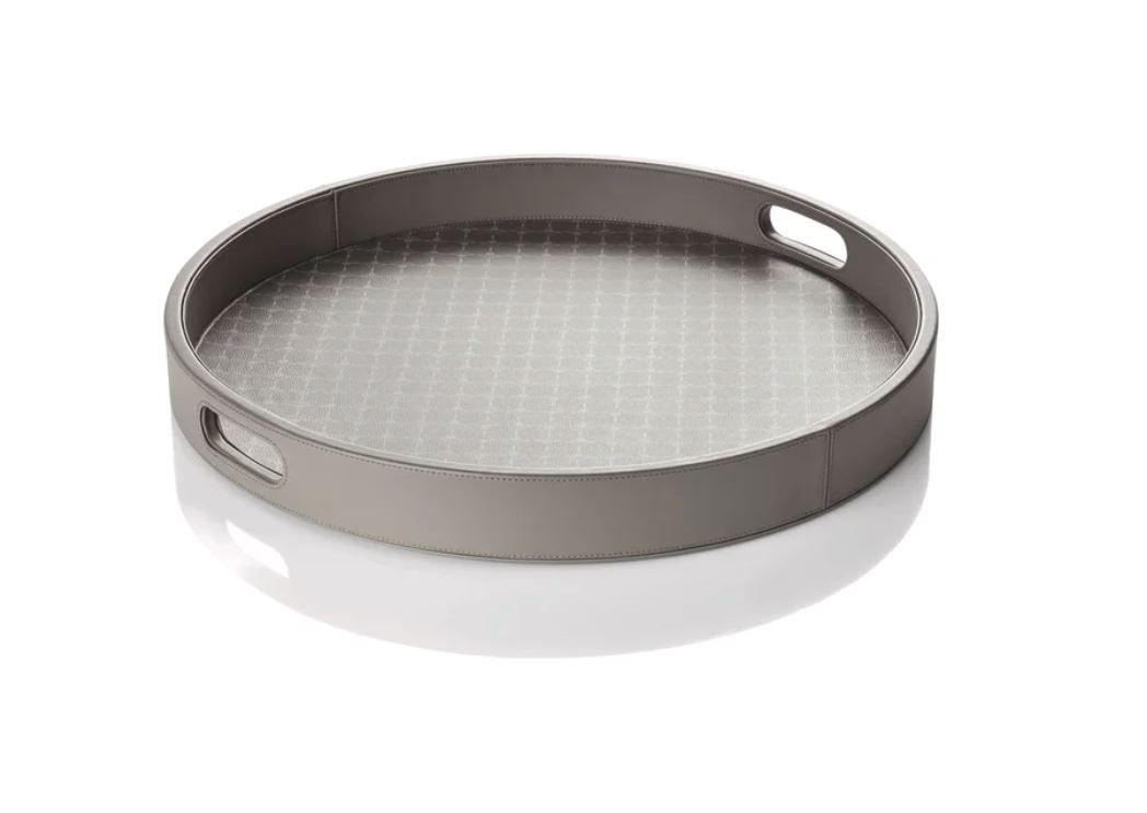 DEKOTABLETT     - Weiß/Grau, Design, Kunststoff (46,5/46,5/7,5cm) - Joop!