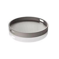 DEKOTABLETT     - Weiß/Grau, Design, Kunststoff (46,5/46,5/7,5cm) - Joop!