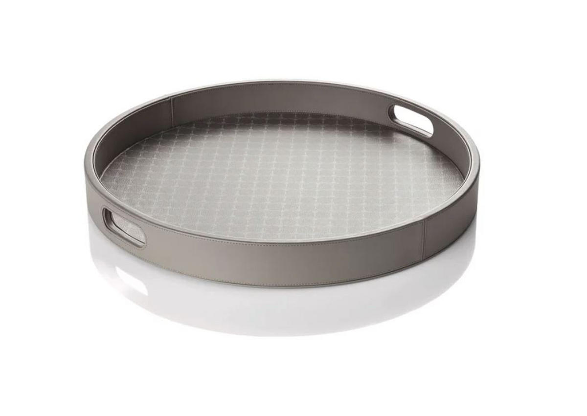 DEKOTABLETT     - Weiß/Grau, Design, Kunststoff (46,5/46,5/7,5cm) - Joop!