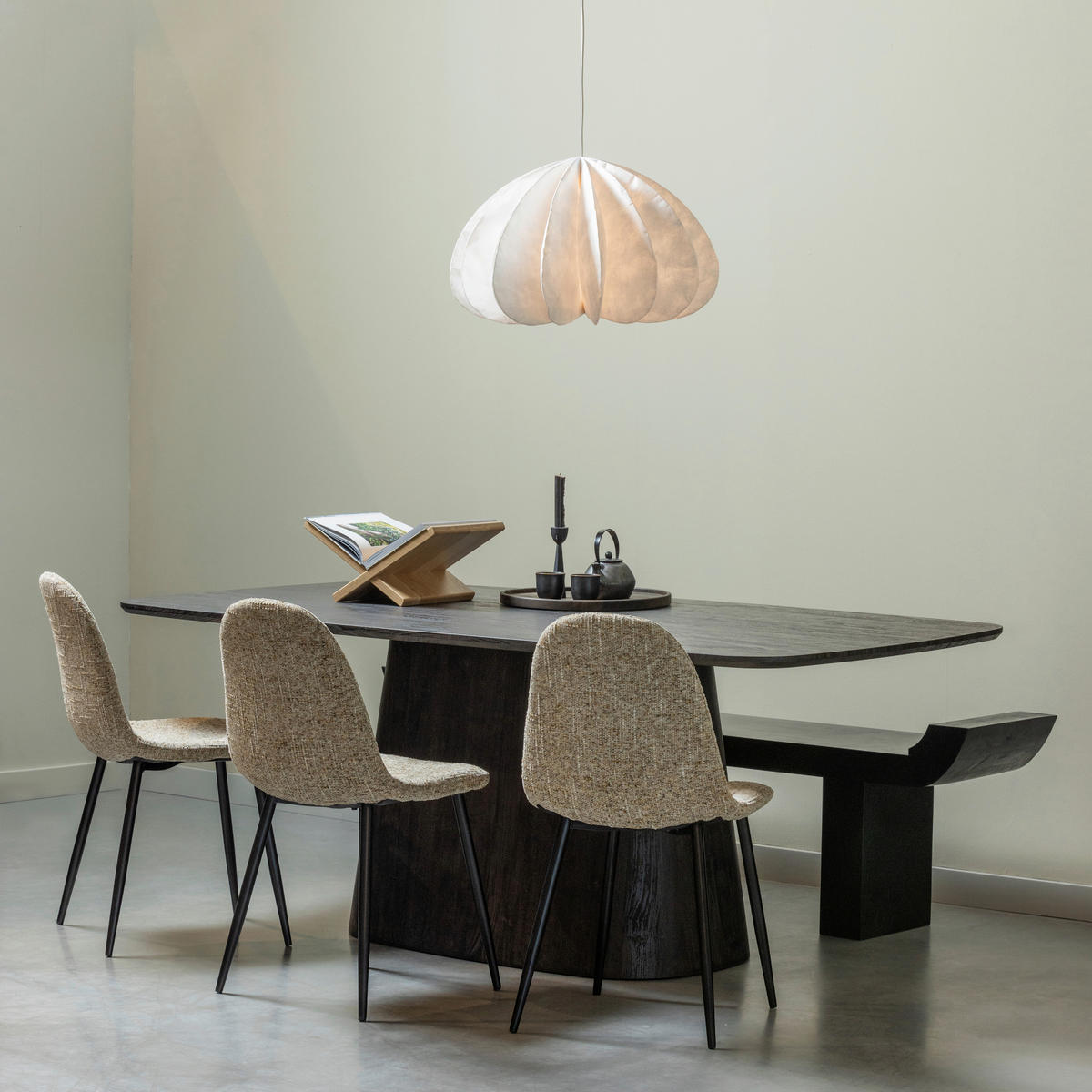 ESSTISCH rechteckig Dunkelbraun  - Dunkelbraun, Design, Holzwerkstoff (200/105/76cm) - Livetastic