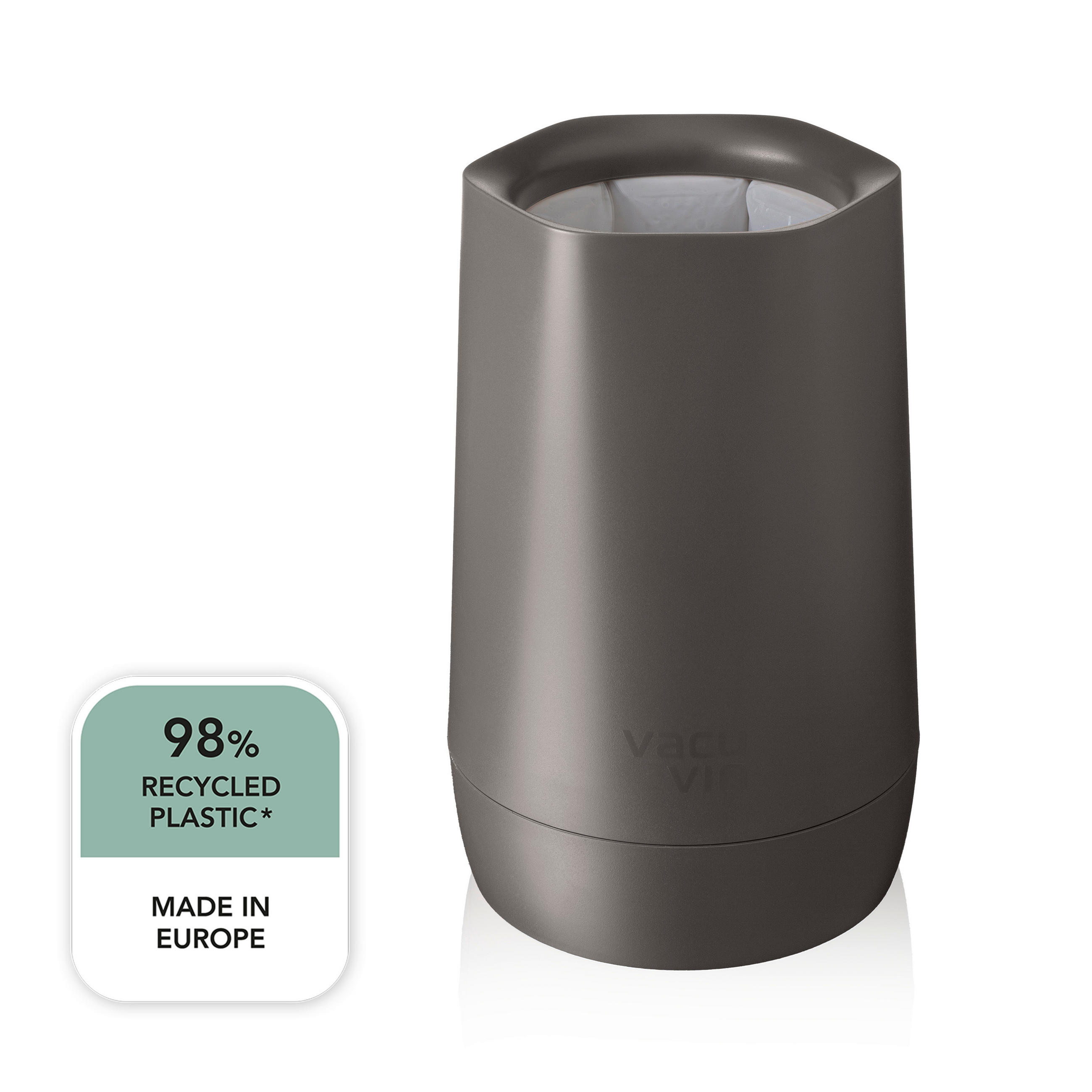 POSUDA ZA HLAĐENJE BOCA 1 l wine - antracit, Basics, plastika (13.6/13.6/21.3cm) - Vacu Vin