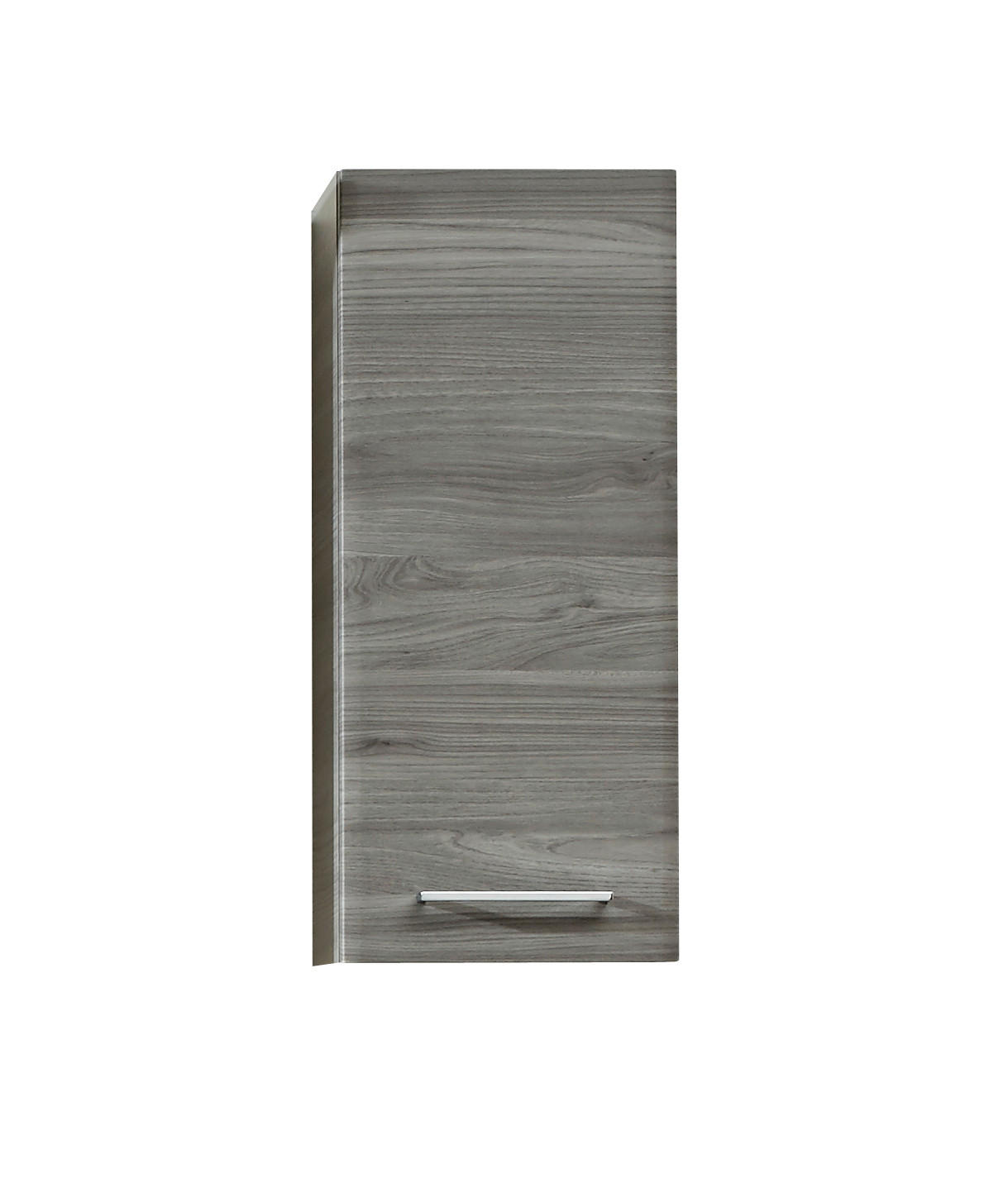 DULAP SUSPENDAT 30/70/20 cm  - culoare crom/gri, Konventionell, sticlă/material pe bază de lemn (30/70/20cm) - Xora