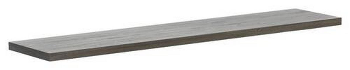 SITZBANKPLATTE in  - Eichefarben/Grau, Design, Holz (160/6/40cm) - Waldwelt