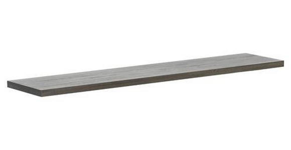 SITZBANKPLATTE in  - Eichefarben/Grau, Design, Holz (180/6/40cm) - Waldwelt
