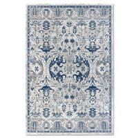 FLACHWEBETEPPICH  Wohnzimmer 200/280 cm Kollektion 1869 Blau, Creme rechteckig  - Blau/Creme, Design, Kunststoff/Textil (200/280cm) - Villeroy & Boch